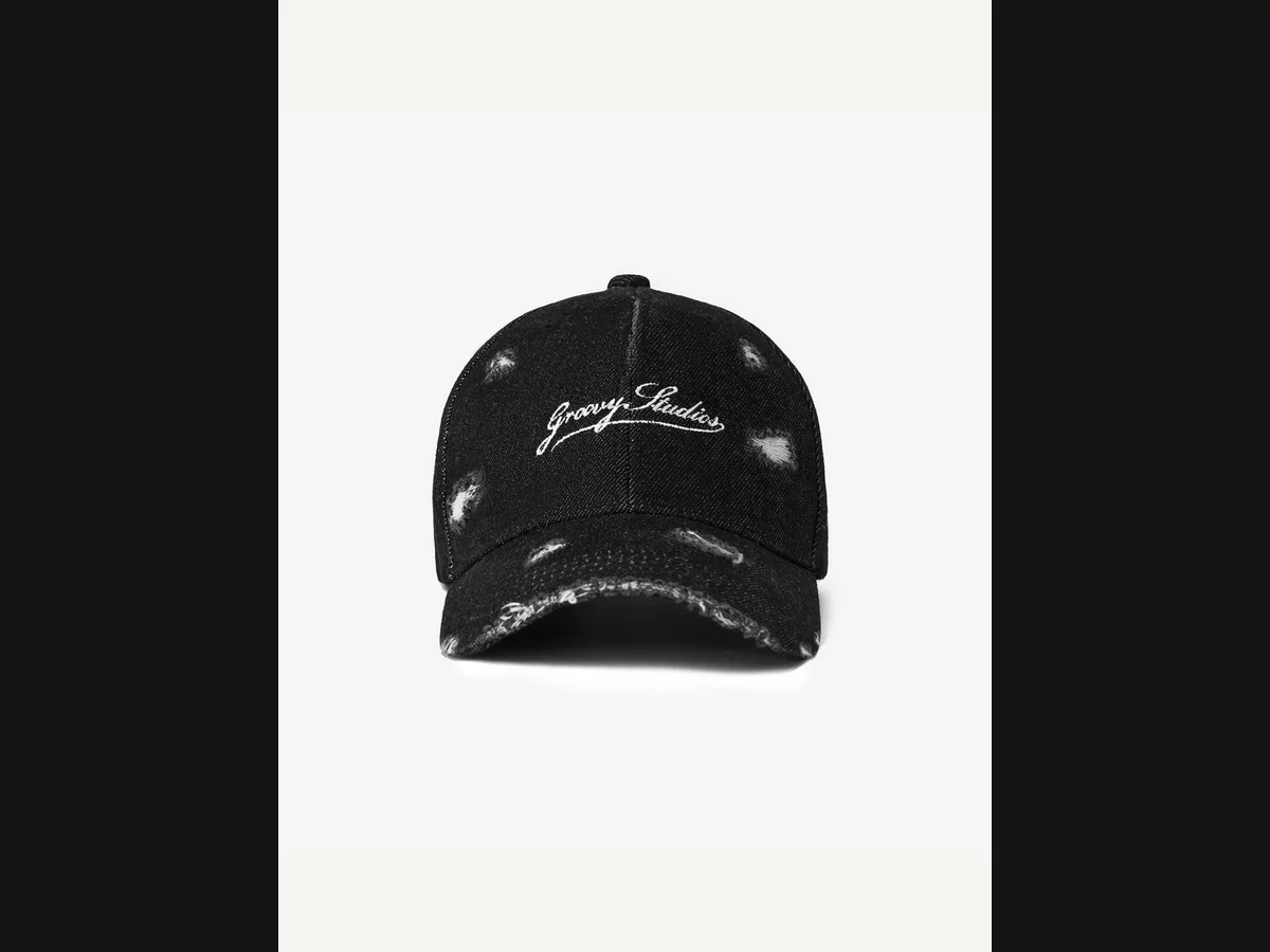 Carpenter Dark Grey Denim Cap — HappyCrime cap