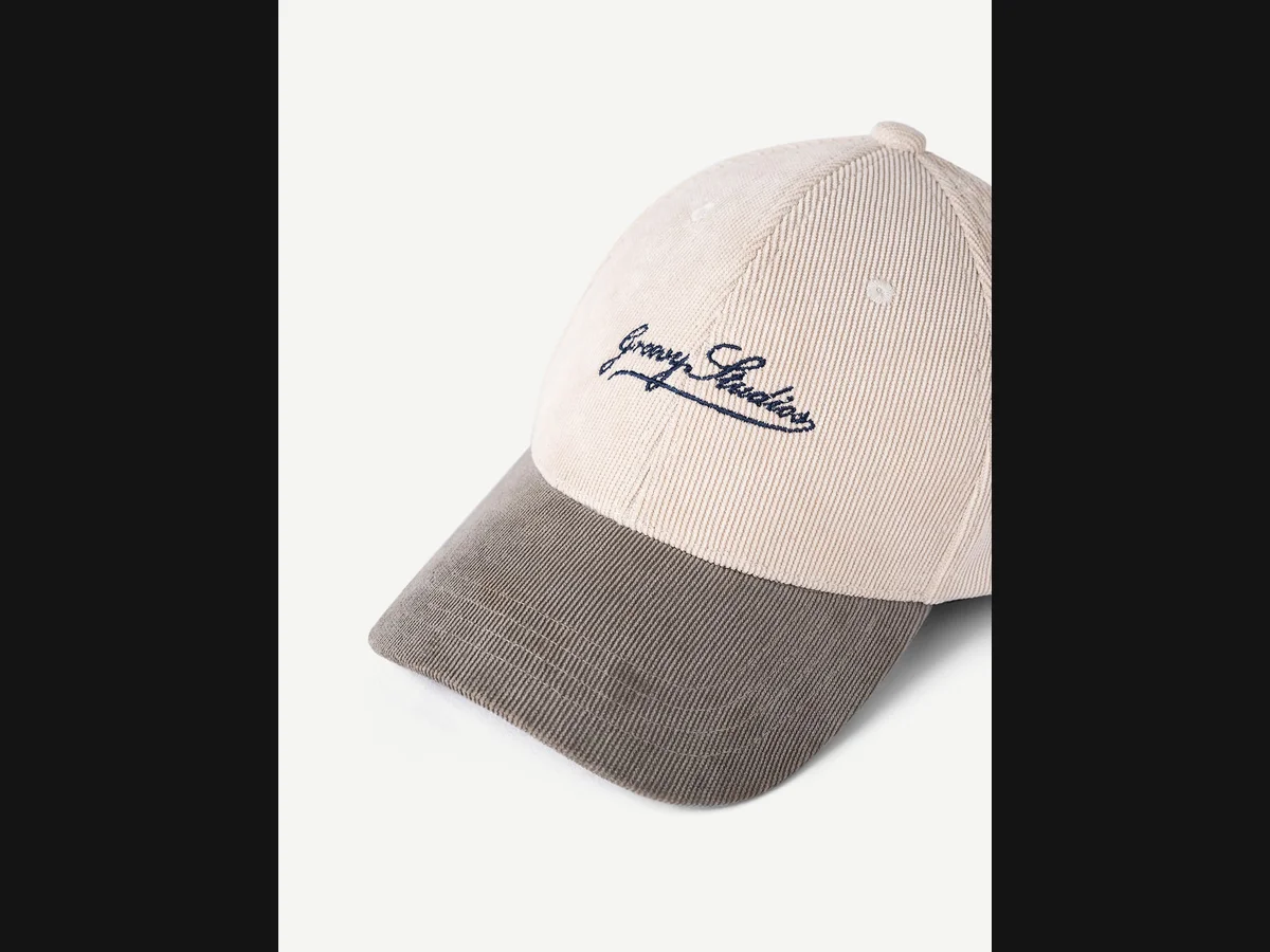 Corduroy Logo Cap — Lavender — HappyCrime cap