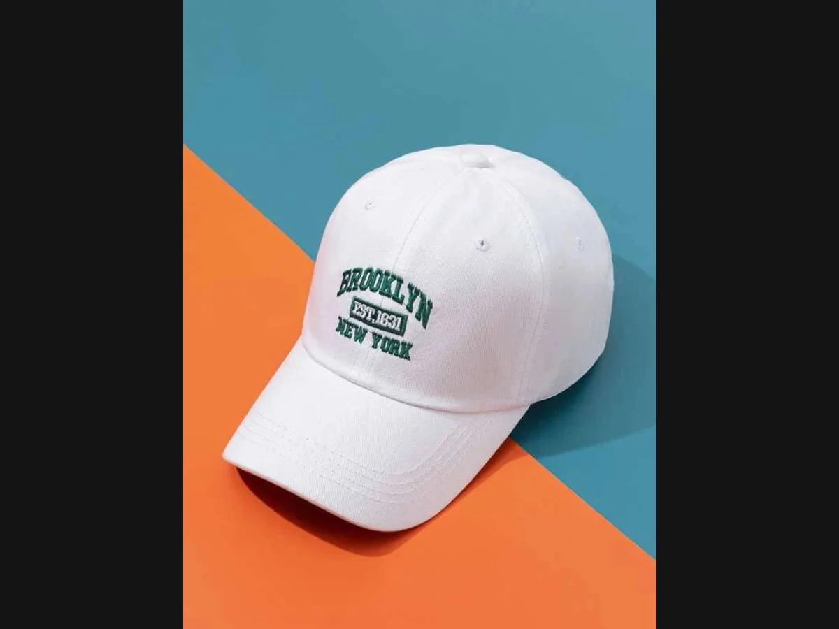 HC City Script Cap — White — HappyCrime cap