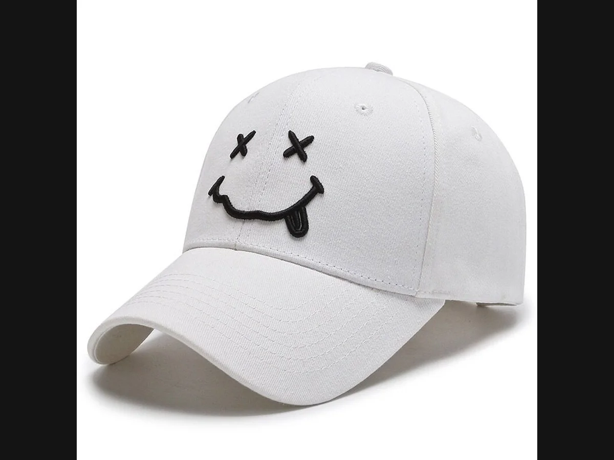 HC Emoji Cap — Black — HappyCrime cap