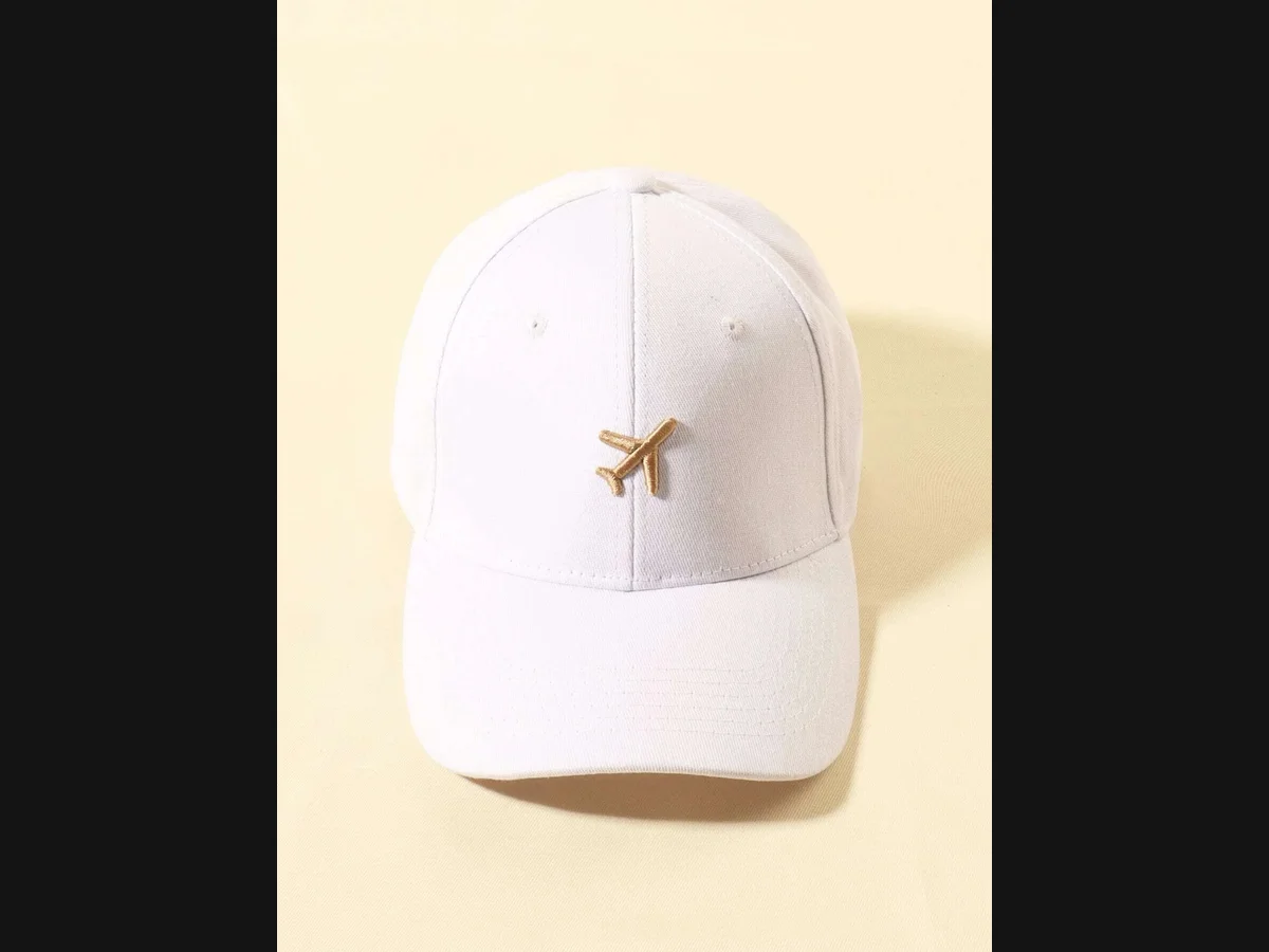 HC Plane Cap — White — HappyCrime cap