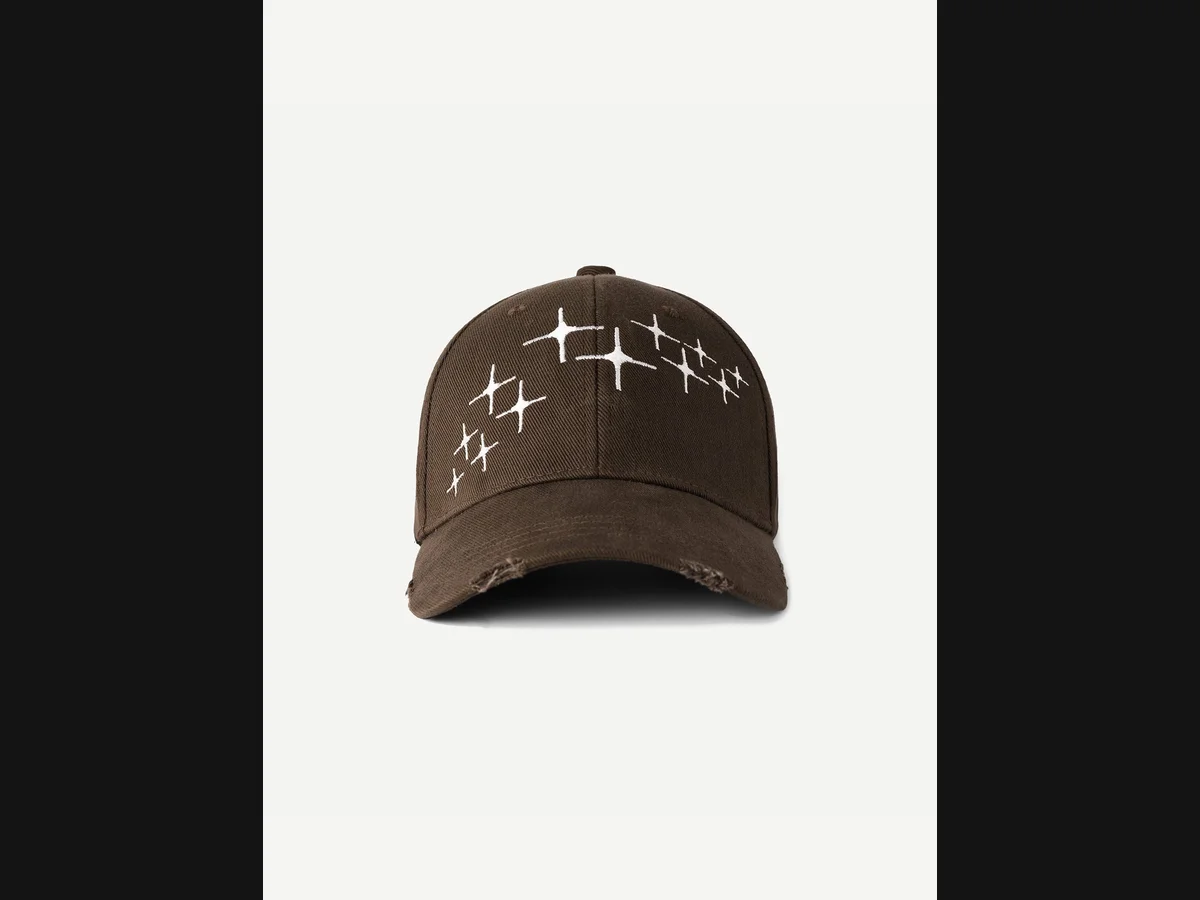 Horizon Stars Snapback — Mocha — HappyCrime cap